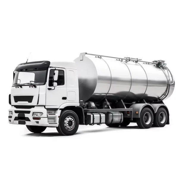 Camion-citerne pour la livraison d'AUS32 en vrac